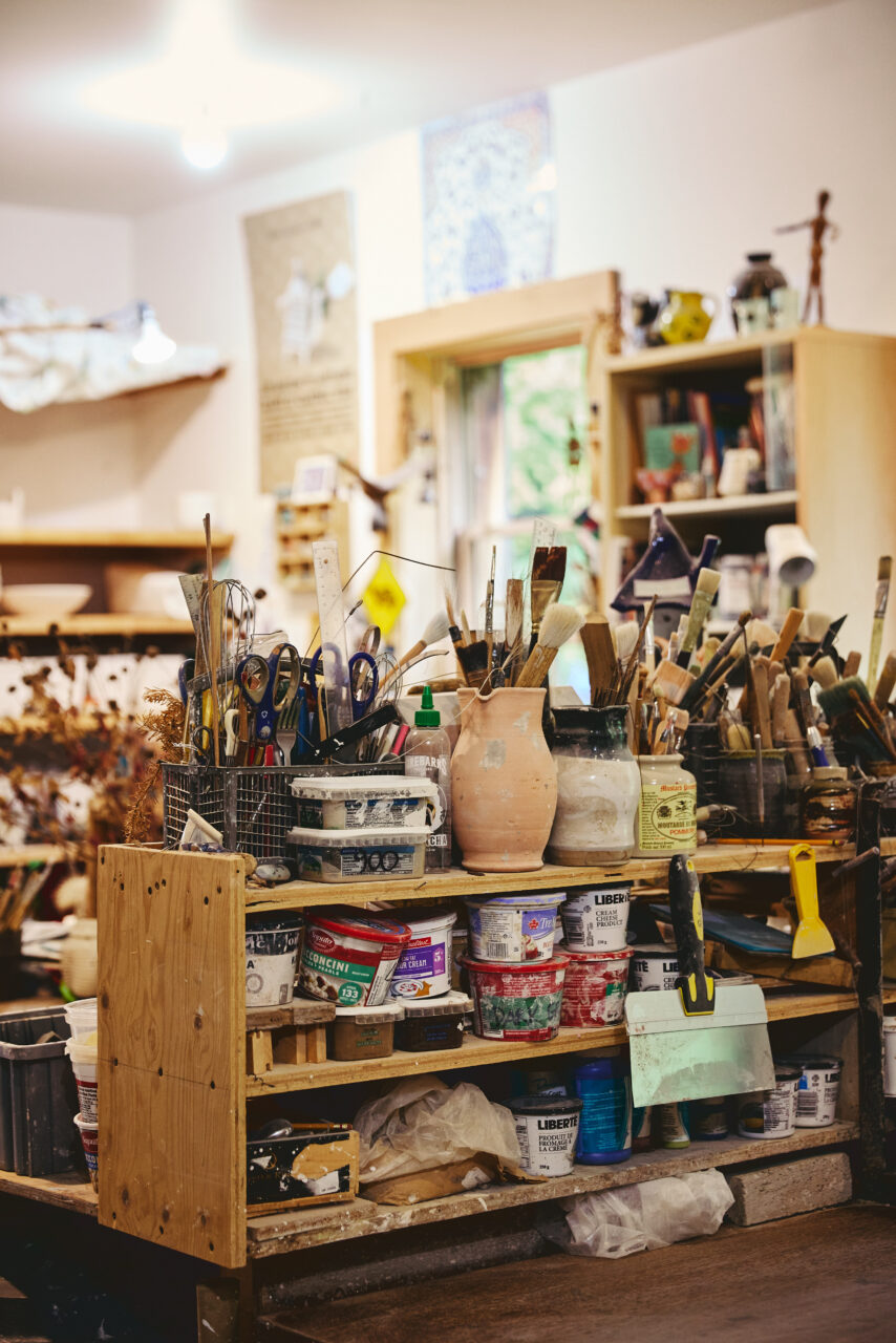 atelier de Mariejosée Desjean et Daniel Gingras